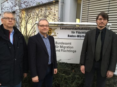 AfD besucht Landes – erstaufnahmestelle