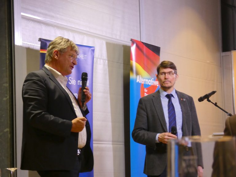 Politischer Aschermittwoch im März mit Prof. Dr. Jörg Meuthen und Dr. Paul Schmidt