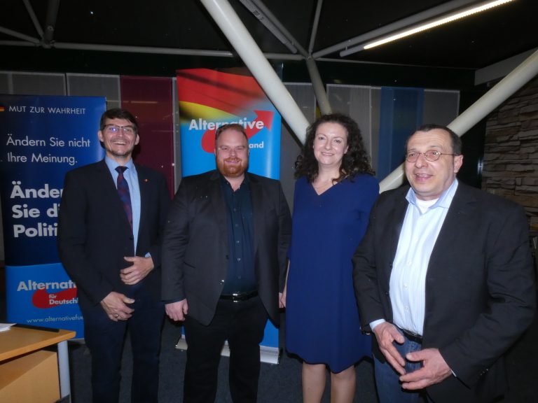 AfD-Themenabend mit Dr. Vera Kosova, Mai 2019